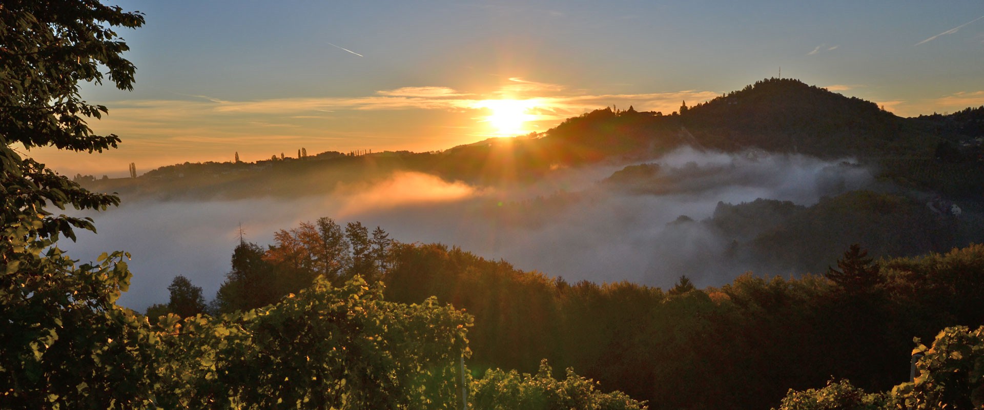 Gut beschilderte Wege Kultur- und Naturlandschaft